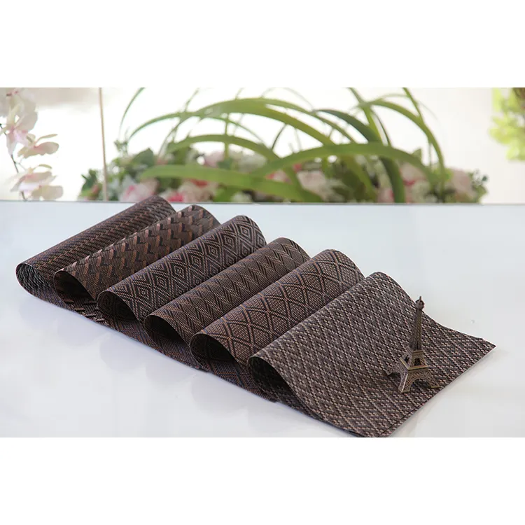 Nhà Máy Bán Nhà Bảng Protector Cổ Điển Jacquard Dệt Trung Quốc Placemats