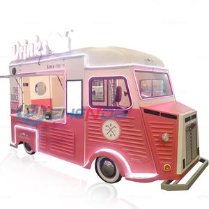 电动四轮餐车/移动餐车，适合公园、咖啡馆、食品摊位等场所。 - Product Image 2