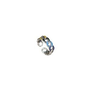Cuban <b>Ring</b> S925 Sterling Silver <b>Adjustable</b> Open Geometric Design Unisex Everyday Wear Light Luxury Jewelry - Product Image 5