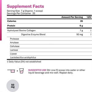 Péptidos de Colágeno Bovino, Suplemento de Proteína Hidrolizada para Adultos, Apoyo para la Salud del Cabello, la Piel y las Articulaciones, Péptidos de Colágeno en Polvo - Product Image 4