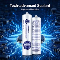Scellant silicone pour toiture SANVO, durcissement neutre, 300 ml, résistant aux intempéries, résistant au vieillissement, résistant aux fissures, emballage pour la construction, haute adhérence
