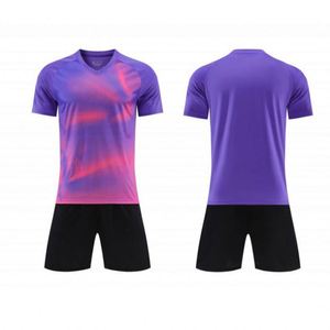 Envío Directo, Conjunto de Uniforme Unisex de Talla Grande, Venta al por Mayor, Jersey de Fútbol de Manga Corta Transpirable de Secado Rápido de Alta Calidad - Product Image 5