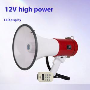 XB-66ลำโพงแบบพกพา80W 12V แบตเตอรี่ลิเธียมโทรโข่งเชียร์ฮอร์น USB ไร้สาย - Product Image 5