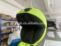 Ballon gonflable géant pour décoration de plafond en tissu Oxford, polyester et taffetas, avec ventilateur intégré, taille personnalisable, LED