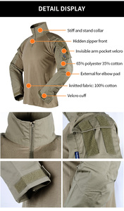 完全なセットの屋外用ユニフォーム オリーブグリーン タクティカルスーツ GEN3 - Product Image 3