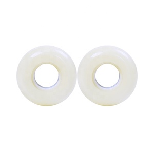 Oem A Buon Mercato commercio all'ingrosso di trasporto di strada 54 millimetri 82A in bianco skate board dell'unità di elaborazione di <span class=keywords><strong>skateboard</strong></span> ruote - Product Image 4