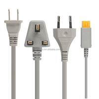 Adaptateur secteur pour manette Wii U, câble de charge pour console Wii U, chargeur mural pour manette de jeu Wii U, cordon d'alimentation