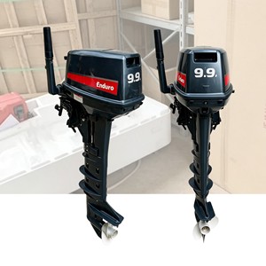 2 Stroke 9.9Hp Style Motor <b>Gasoline</b> Engine Low Vibration Marine Power for Short Voyage - Product Image 2