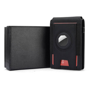 Cross Border <b>Wallet</b> <b>For</b> <b>Men</b> Magnetic Detachable Credit Card Holder <b>Rfid</b> Blocking Airtag Compatible Solid Color Spring 2025 - Product Image 5