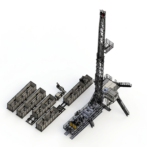 Nouvelle Pompe de Forage Géothermique Diesel pour Puits d'Eau, Profondeur 3000-3500 Mètres, Capacité de Traction 220 Tonnes, Hauteur 600mm, Modèle 220T-TR3000, Garantie 1 An - Product Image 1