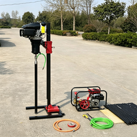 Máquina Perforadora Portátil de 10m para Muestras de Mina, Equipo de Perforación de Núcleos, Muestreador de Suelo en Venta