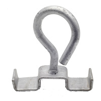 Support de fixation de câble à crochet fixe en acier au carbone Q235, support de câble optique galvanisé pour chemin de câbles, grandes quantités, livraison directe