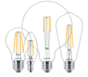 Bombilla <span class=keywords><strong>LED</strong></span> Retro <span class=keywords><strong>Philips</strong></span>, Lámpara de Bajo Consumo E14 E27, Súper Brillante, Imitación de Filamento de Tungsteno Edison, Luz Amarilla Cálida - Product Image 6