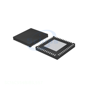 SC16C554BIBS,557 Interface 48 VFQFN Exposed Pad Authorized Distributor Circuit Integrated IC UART QUAD 48HVQFN - Product Image 1