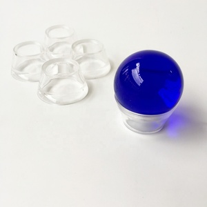 Espositore a Cono Reversibile in Cristallo Trasparente 0.9x1.4x0.8 Pollici per Palline da Golf, Sfere, Puzzle, Decorazioni per la Casa, <span class=keywords><strong>Art</strong></span> Déco - Product Image 4
