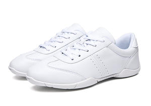 Zapatillas de Porristas para Niñas y Mujeres Modelo 853, Tenis Blancos de Baile para Animación, Calzado Juvenil Escolar para Caminar, Entrenamiento Atlético y Tenis - Product Image 2