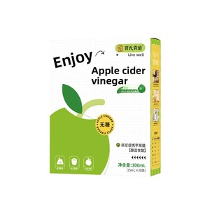 Jia's Tribute G20 cuka sari apel 3 tahun penyeduhan domestik 0 gula 0 lemak sehat 15ml * <span class=keywords><strong>20</strong></span> bar aksesori sabuk tidak dapat minum - Product Image 1