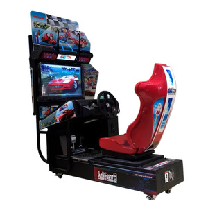 Mô phỏng đua xe Arcade hoạt động bằng tiền xu phổ biến nhất và bảng điều khiển trò chơi vận hành bằng tiền xu hai người chơi - Product Image 5