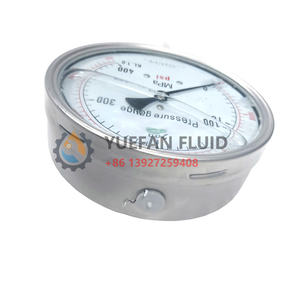 Pompe de nettoyage à haute pression 400 Mpa avec manomètre hydraulique et manomètre à huile pour hydrojetting - Product Image 5