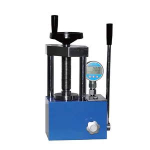 Laboratory 12T Manual Hydraulic Powder Pellet Press Machine with digital gauge