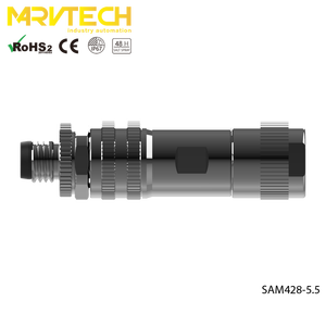 Conector de Extensión de Cable Flexible Macho Marvtech con Blindaje para Señal de Sensor - Product Image 3