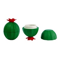 Yueshunxing enfant forme Unique 6g mignon vert Cactus boule Mini emballage Chapstick Tubes écologique vide baume à lèvres conteneurs