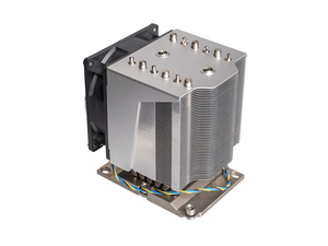 4UアクティブALベース + Cuブロック + ALフィン6HP + 9225 4700rpm水冷ヒートシンクPWMファンコントロール90mm Intel LGA3647 300W TDP銅 - Product Image 2