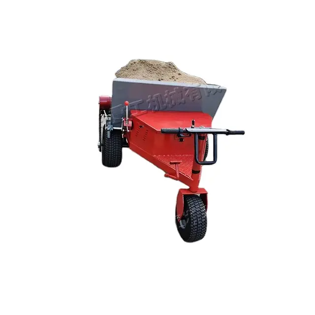 Small electric ride-on sanding and combing machine with lawn tires Sanding width 1100mm
