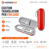 Étui de protection personnalisé en EVA imperméable pour stylo de lecture - Organisateur de voyage avec fermeture éclair pour usage éducatif