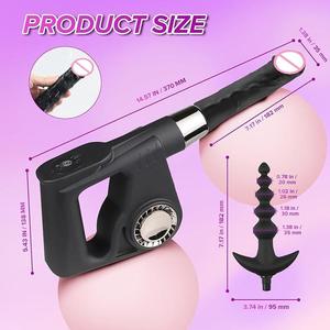 Mesin Masturbator Wanita Otomatis Multifungsi Getaran SM Alat Pijat Orgasme Teleskopik Tahan Air IPX7 Mainan Seks - Product Image 4