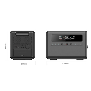 เครื่องกำเนิดไฟฟ้าพลังงานแสงอาทิตย์แบบพกพา 110V 220V คลื่นไซน์บริสุทธิ์ กำลังไฟ 2000W ความจุ 1536Wh พร้อมพอร์ต USB-C PD 100W - Product Image 6