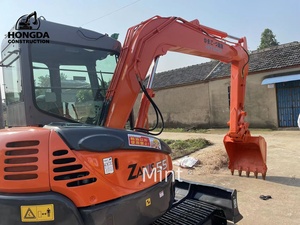 Mini excavatrice Hitachi ZX55 de 5 tonnes pelleteuse d'occasion Pelleteuse multifonctionnelle Hitachi ZAXIS 55 d'origine japonaise - Product Image 5