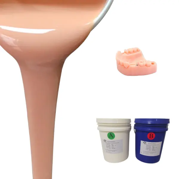 silicone rubber for making artificial breast penis dildo Ear prosthesis hand foot Food grade liquid RTV2
