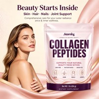 Kolagen Tulang Sapi Bubuk Peptida Multi Ikan Laut Terhidrolisis, Suplemen Minuman untuk Kecantikan Tingkat Lanjut, Kulit Halus, dan Menghaluskan