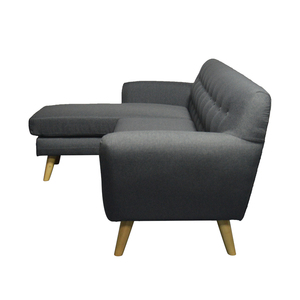 Canapé gris foncé à combinaison libre, décontracté et moderne, adapté à divers endroits tels que le salon et la chambre à coucher - Product Image 4