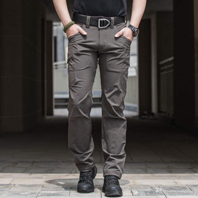 Lightweight Breathable Harem Pants with Quick Drying Flat Front Zipper Fly