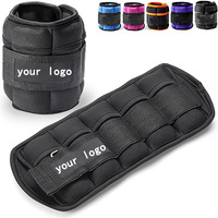 Ensemble de poids réglables professionnels pour chevilles et poignets, pour l'entraînement de force des bras et des jambes, fitness, exercice, sacs de sable pour adultes