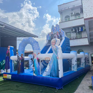 Parcours d'obstacles gonflable commercial extérieur de grande taille, design <span class=keywords><strong>Mario</strong></span> - Product Image 1