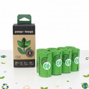 Custom Printed Pet Poop Bio Degradable Corn Starch <b>Compost</b> Waste <b>Bag</b> Set Biodegradable Compostable <b>Bags</b> for Dog - Product Image 1