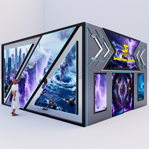 Système de cinéma volant intelligent Metaverse <span class=keywords><strong>5D</strong></span> 7D 9D VR, simulateur de cinéma 3D à œil nu personnalisé avec 20 sièges - Product Image 4