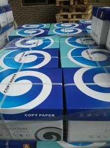 Free Sample Wholesale High Brightness 70G 75G 80G Virgin Wood Pulp Letter Size A4 Copy Paper 500 Sheets/Ream