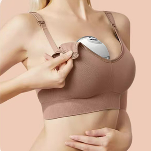 เครื่องปั๊มนมไฟฟ้าแบบพกพา แฮนด์ฟรี <span class=keywords><strong>4</strong></span> โหมด 12 ระดับ เงียบ 45 เดซิเบล สำหรับคุณแม่ - Product Image 1