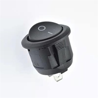 Interrupteur à bascule électrique WIN-KARE certifié ENEC/UL/CE, 15,1A 125VAC/10A 250VAC, 2 broches ON-OFF (SPST), pour chauffage électrique en plastique