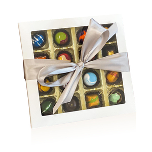 Tùy Chỉnh Sang Trọng Valentine Của Ngày Giáng Sinh Ưa Thích Sô Cô La Cookie Kẹo Bánh Bánh Sô Cô La Hộp Với Nắp Rõ Ràng - Product Image 5