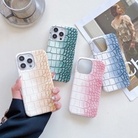 Étui de téléphone portable personnalisé à motif crocodile de l'Himalaya, dissipation de la chaleur, adapté à l'iPhone 16, étui de téléphone portable semi-enveloppant