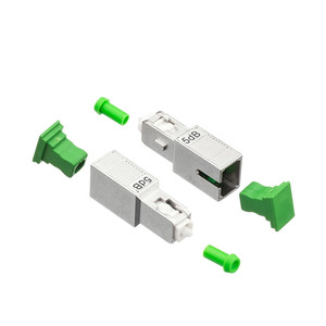Atenuador SC LC FC UPC APC 3dB 5dB 10dB Monomodo Metálico <span class=keywords><strong>Fijo</strong></span> de <span class=keywords><strong>Fibra</strong></span> Óptica Yin Yang SC/APC Marca WANBAO/OEM 1 Año de Garantía - Product Image 2