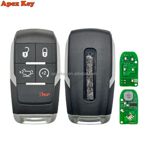 Clé intelligente de rechange à 5 boutons 433,92 MHz avec puce 4A GQ4-76T 68374993 68375455 68365299 pour télécommande Dodge RAM 2500 3500 4500 5500 - Product Image 1