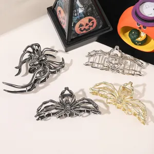 B. Phne Halloween Mode Haaraccessoires Groothandel Haarklauw Clip Custom Halloween Metalen Haar Klauwen Voor Vrouwen