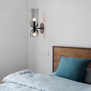 Lámpara de <span class=keywords><strong>Pared</strong></span> LED Moderna de Cristal AB para Dormitorio, Sala de Estar, Baño, Iluminación Interior, Decoración, Lámpara de <span class=keywords><strong>Pared</strong></span> - Product Image 5