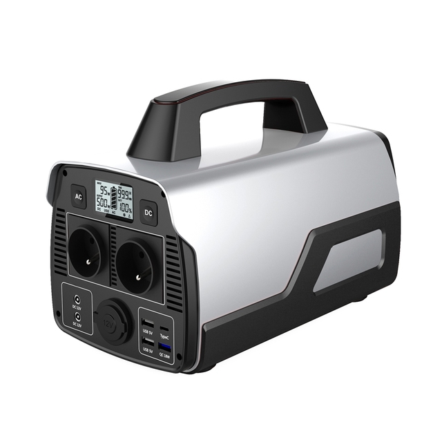 Portable Lithium Ion Battery 500w Power Bank 1.7 Hours Full Solar 300w Portable Power Station 1000w for Outdoor Adventures